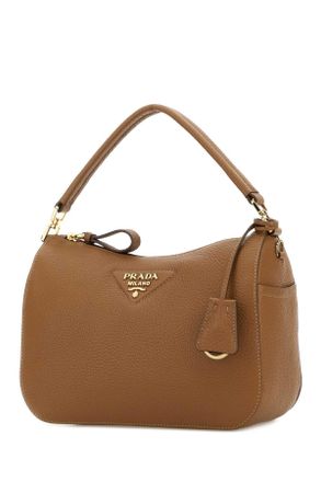 Prada Womens Camel Leather Small Handbag Caramel 0 1 Borse A Mano Bag