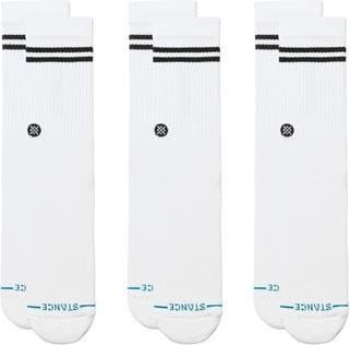 Stance Core 3-Pack Crew Socks in White at Nordstrom Rack, Size Medium