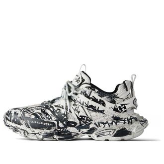 Balenciaga Track Graffiti White Black 542023W3RRA9010