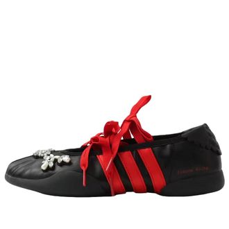 adidas (WMNS) adidas x Simone Rocha Taekwondo Ballerina Black Better Scarlet KJ5248