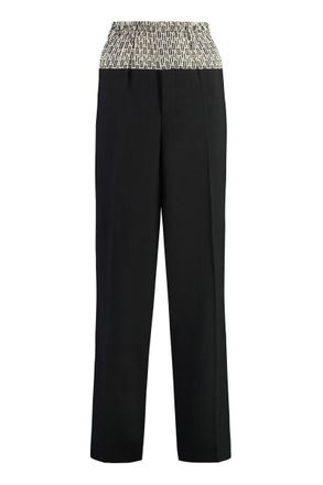 Fendi Friends Of Fendi - Wool Blend Trousers