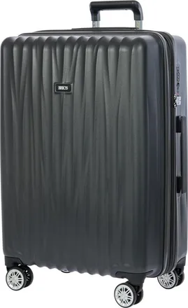 Bric's Cervia Hardside Expandable 27 Medium Checked Spinner Luggage in Dark Grey at Nordstrom