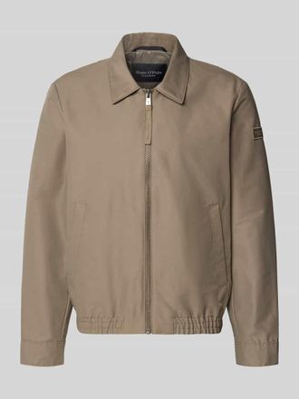 Marc O'Polo Regular Fit Blouson mit elastischem Bund in Beige, Gr&ouml;&szlig;e 3XL