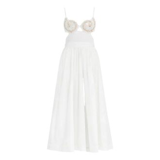 PatBo Patbo - Midi Jurk - Dames - Jurken - Wit - Maat: 2XS