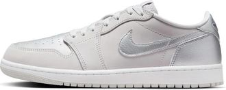 Nike Jordan Retro Low OG Zilver Sneakers - Heren - Fitnessschoenen - Grijs - 46 EU - Fitness