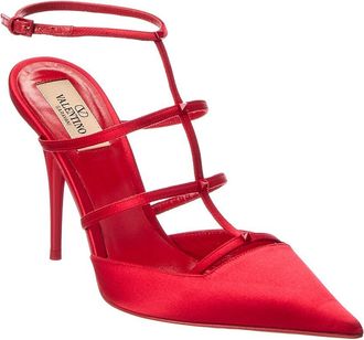 Valentino Rockstud 100 Satin Pump