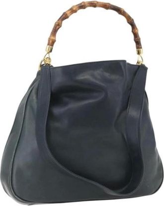 Gucci Pre-owned Shoulder Bags, female, Black, Size: ONE SIZE Pre-owned Vintage Shoulder Bag