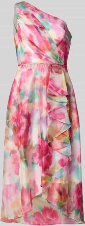 Adrianna Papell Cocktailkleid im One-Shoulder-Look in Offwhite, Gr&ouml;&szlig;e 38