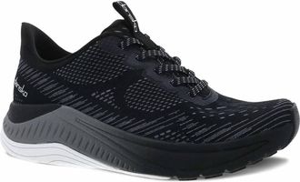 Dansko Womens Peony Shoe In Black Mesh