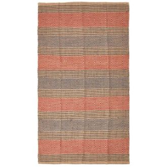 Homescapes Multicolour Geometric Patterned Jute Rug, 150 x 240 cm