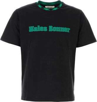 Wales Bonner Black Cotton Original T Shirt