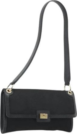 Ferragamo Pre-owned Shoulder Bag - Dames - Vintage Schoudertas - Zwart - ONE Size - Leer - Vintage