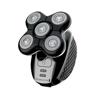 Remington Rasoio Elettrico Remington XR1500 Serie Ultimate, Rasoir Rotativo Argento, Precisione Elevata, Design Senza Fili, Impermeabile per Viso e Cuoio