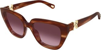 Chlo&eacute; CH0410S 003 Womens Sunglasses Tortoiseshell Size 53