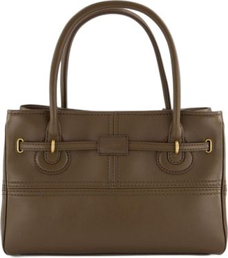 Chlo&eacute; Leather Shoulder Bag - Brown