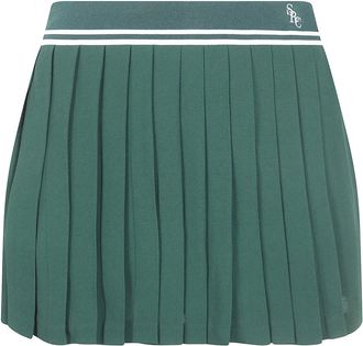 Sporty & Rich Short Skirts - Dames - Korte rokken - Groen - L - Rokken