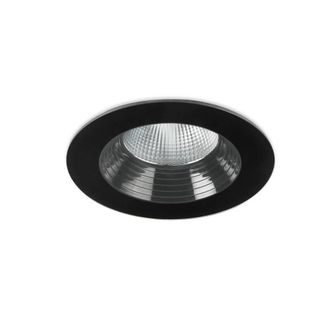 Netlighting Dako Outdoor LED Recessed Downlight Black 17.5cm 1850lm 3000K IP65