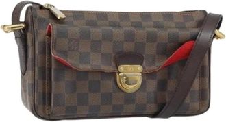 Louis Vuitton Pre-owned Vintage Canvas Cross Body Bag - Dames - Vintage Schoudertas - Bruin - ONE Size - Vintage
