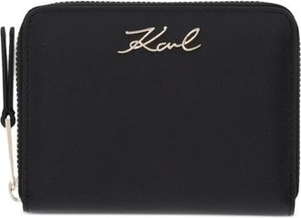 Karl Lagerfeld Portafoglio con zip - Nero