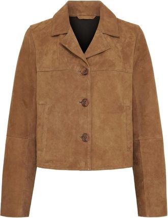 BTF-CPH Chaqueta de ante de cabra - Jackets - Mujer - Marr&oacute;n - 3XL