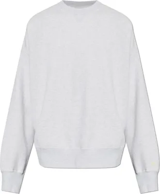 Golden Goose Sweatshirts, male, Gray, Size: XL Star Oversize Sweatshirt