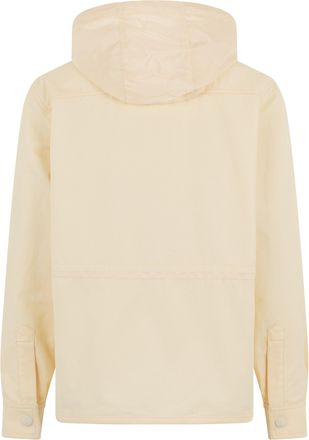 Moncler Womens Jacket Erable Cream Cotton Canvas