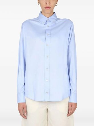 Ballantyne buttoned-up shirt - women - Cotton - 38 - Blue