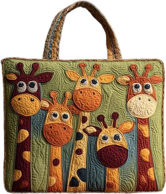 Generic Vintage Quilted Tote Bag for Women, Aesthetic Cotton Shoulder Bag with Literary Book & Floral Embroidery Lightweight Hobo Purse for World Book Day & M