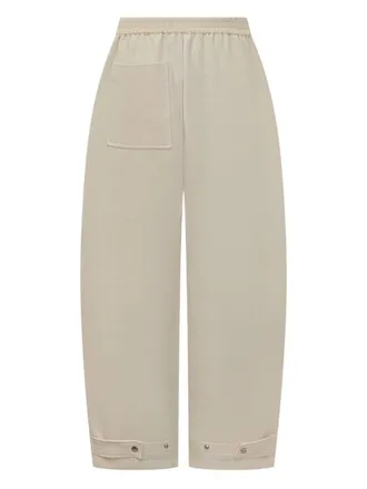 STUDIO NICHOLSON Wool Trousers - Chalk