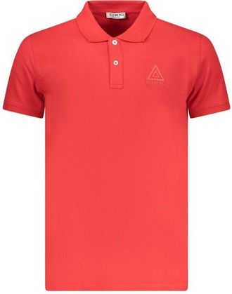 Iceberg Ijsberg Driehoek Logo Rode Polo Shirt