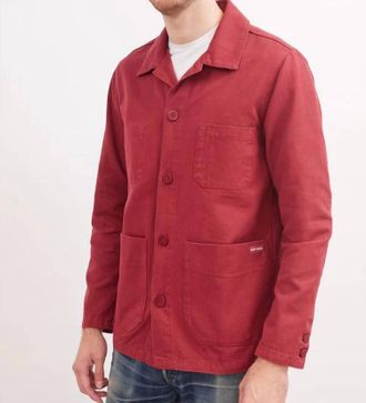 Saint James Sirocco Ii Jacket In Brique