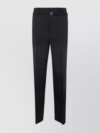 Jil Sander trouser straight leg creased detailing
