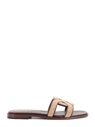 Tod's Suede Sandals-Donna