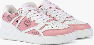 MCM Neo Terrain Sneakers in Visetos Leather Mix in Soft Pink at Nordstrom, Size 36