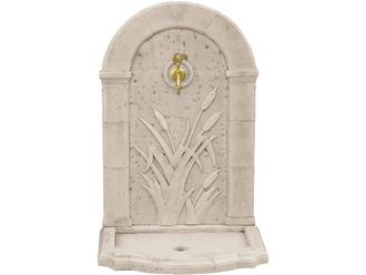 Habitat et Jardin Habitat Et Jardin - Fuente roseau - De Piedra Reconstituida - 62 X 42 X 93 Cm