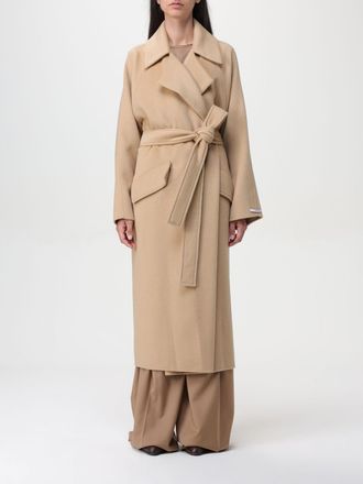Sportmax Coat SPORTMAX Woman color Camel