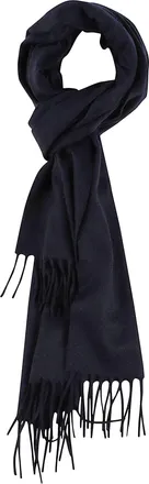 Lardini Long Cashmere-Blend Fringed Scarf