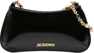 Jacquemus Pre-owned Shoulder Bags, female, Black, Size: ONE SIZE Pre-owned The Bisou Shoulder Bag