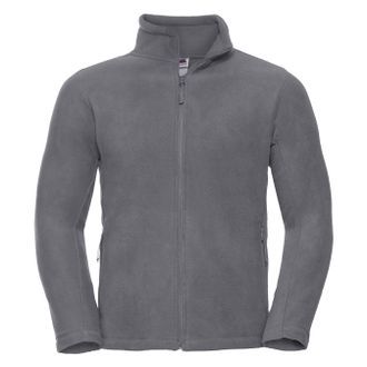 Russell Athletic Russell Heren Full Zip Outdoor Fleece Jacket (Konvooi Grijs)