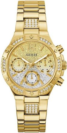 Guess Goldtone Multifunction Bracelet Watch, 38mm in Gold Tone at Nordstrom