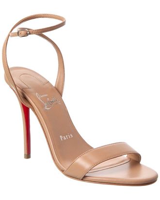 Christian Louboutin Miss Z 100 Leather Sandal