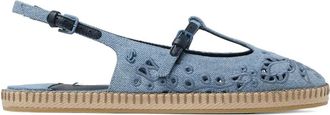 Jimmy Choo London Amiee espadrilles - Blauw