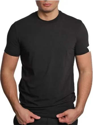 Dsquared2 Tops, Heren, Zwart, 2Xl, Ronde Hals T-shirt