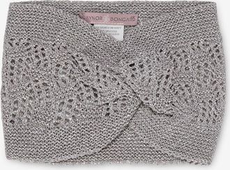 Gaynor Lurex-Lochstrick-Stirnband Manila