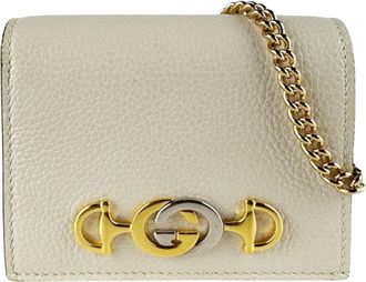 Gucci Ivory Leather Wallet (Bi-Fold) (Pre-Owned)