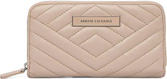 A|X Armani Exchange Portafoglio trapuntato - Toni neutri
