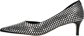 Michael Kors Schoenen, Dames, Zwart, 36 1/2 EU, Leer, Michael Kors Met Hak