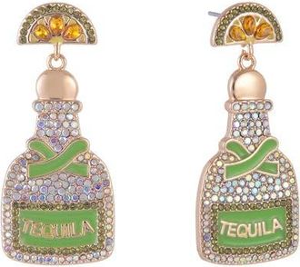 Hallmark Stone and Enamel Tequila Earrings in Green at Nordstrom