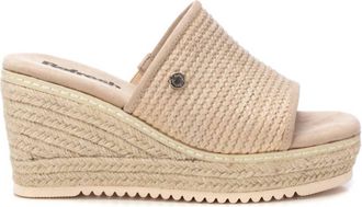 Xti Womens Wedge Sandals In Beige