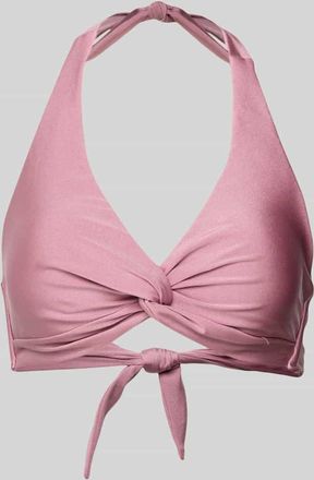 Barts Bikini-Oberteil mit Knotendetail Modell Isla in Mauve, Gr&ouml;&szlig;e 38